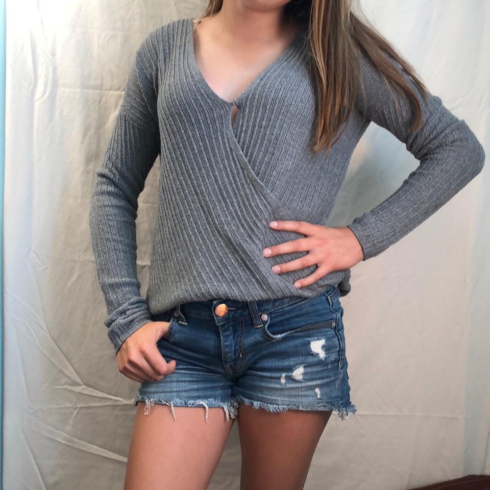 Knit Hollister sweater.